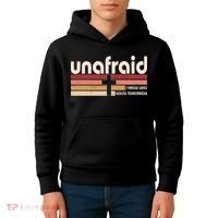 Unafraid I Know Who Holds Tomorrow Christian Faith Kids Hoodie thumb 4