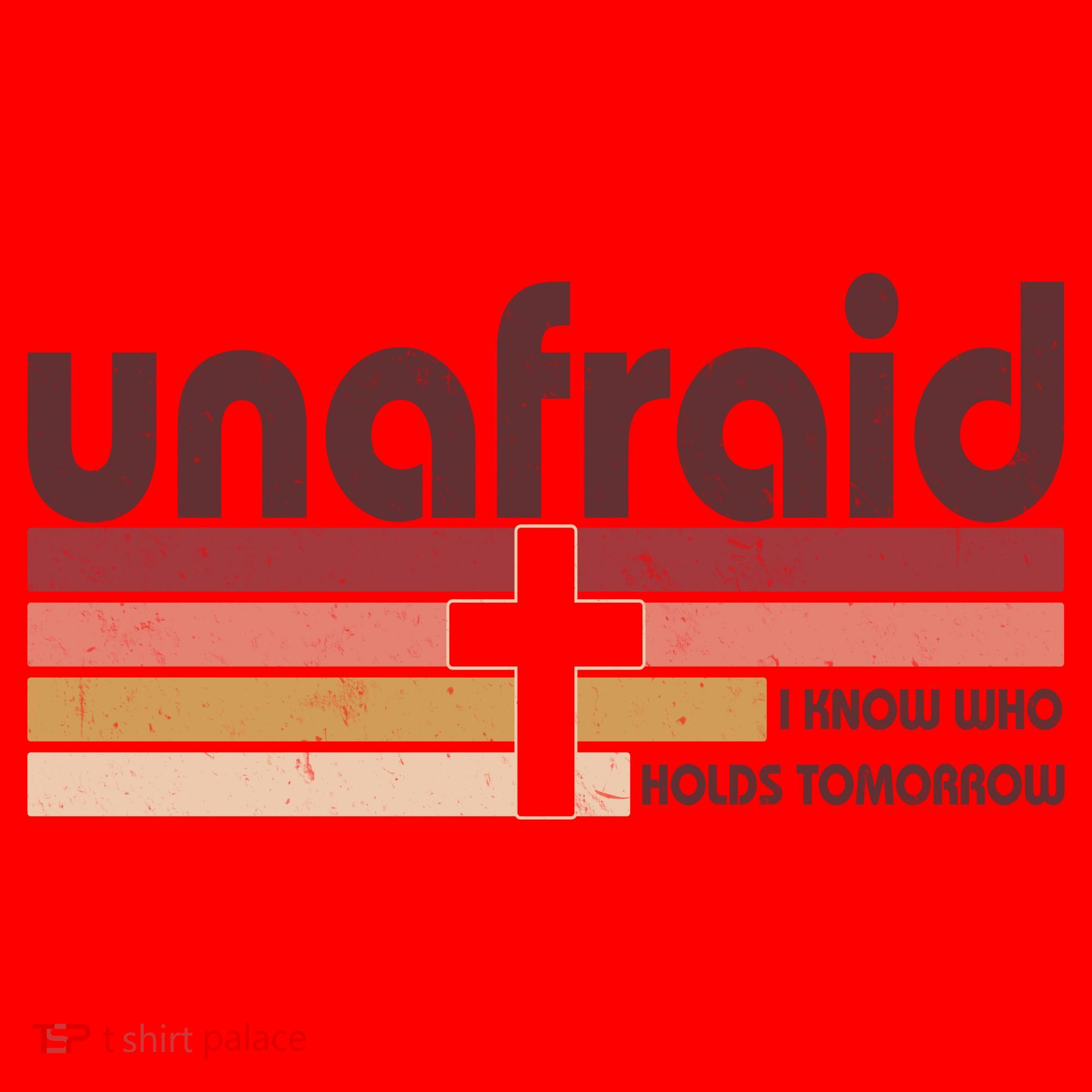 Unafraid I Know Who Holds Tomorrow Christian Faith Santa Hat