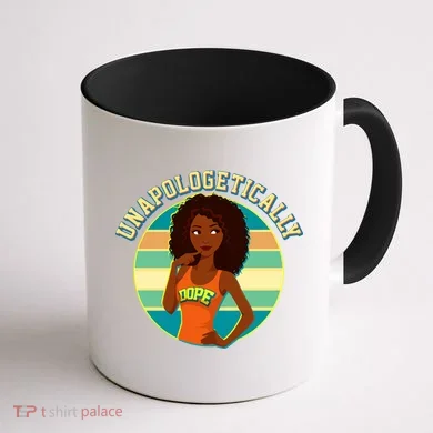 Unapologetically Dope Coffee Mug back