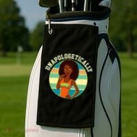 Unapologetically Dope Golf Towel thumb 2