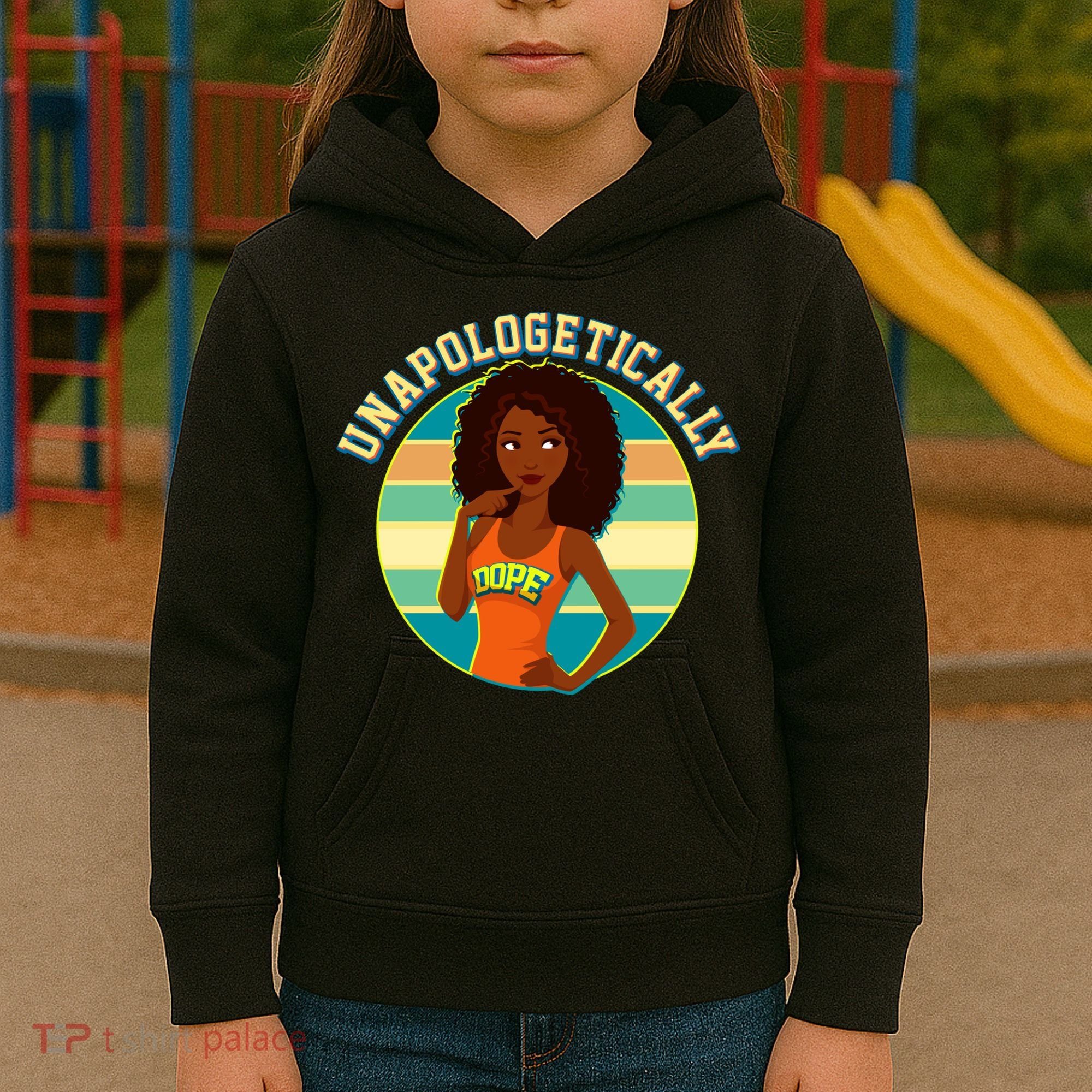 Unapologetically Dope Kids Hoodie