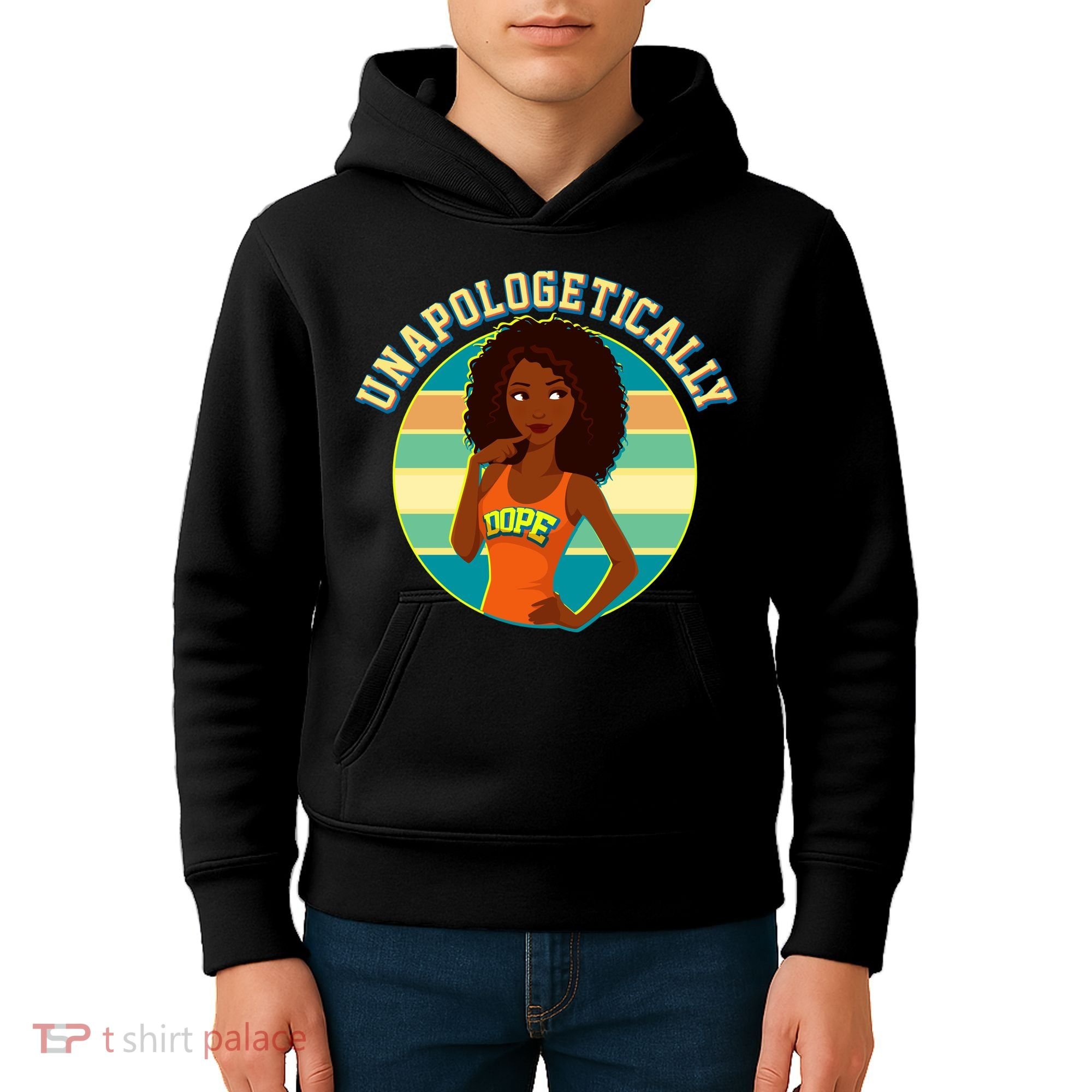 Unapologetically Dope Kids Hoodie