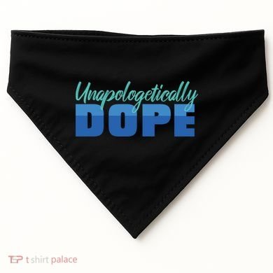 Unapologetically Dope Phase USA-Made Doggie Bandana
