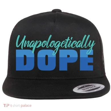 Unapologetically Dope Phase Flat Bill Trucker Hat