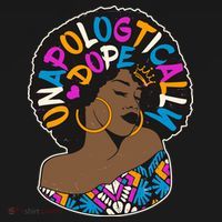 Unapologtically Dope Black Woman Stylish Afro  Women's Tank Top thumb 5