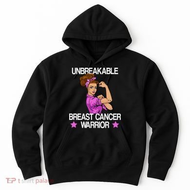 Unbreakable Breast Cancer Warrior Hoodie