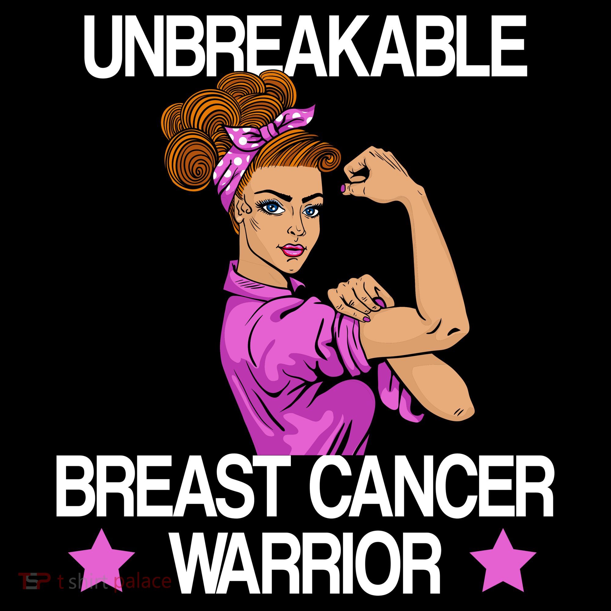 Unbreakable Breast Cancer Warrior Button