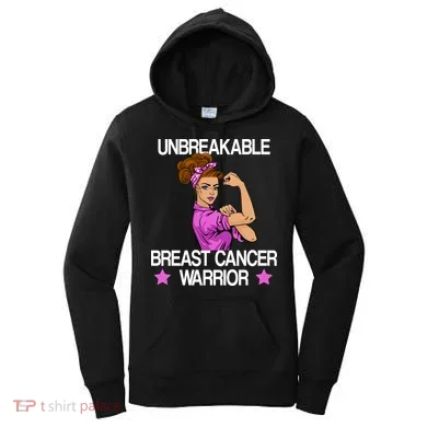 Unbreakable Breast Cancer Warrior Women's Hoodie