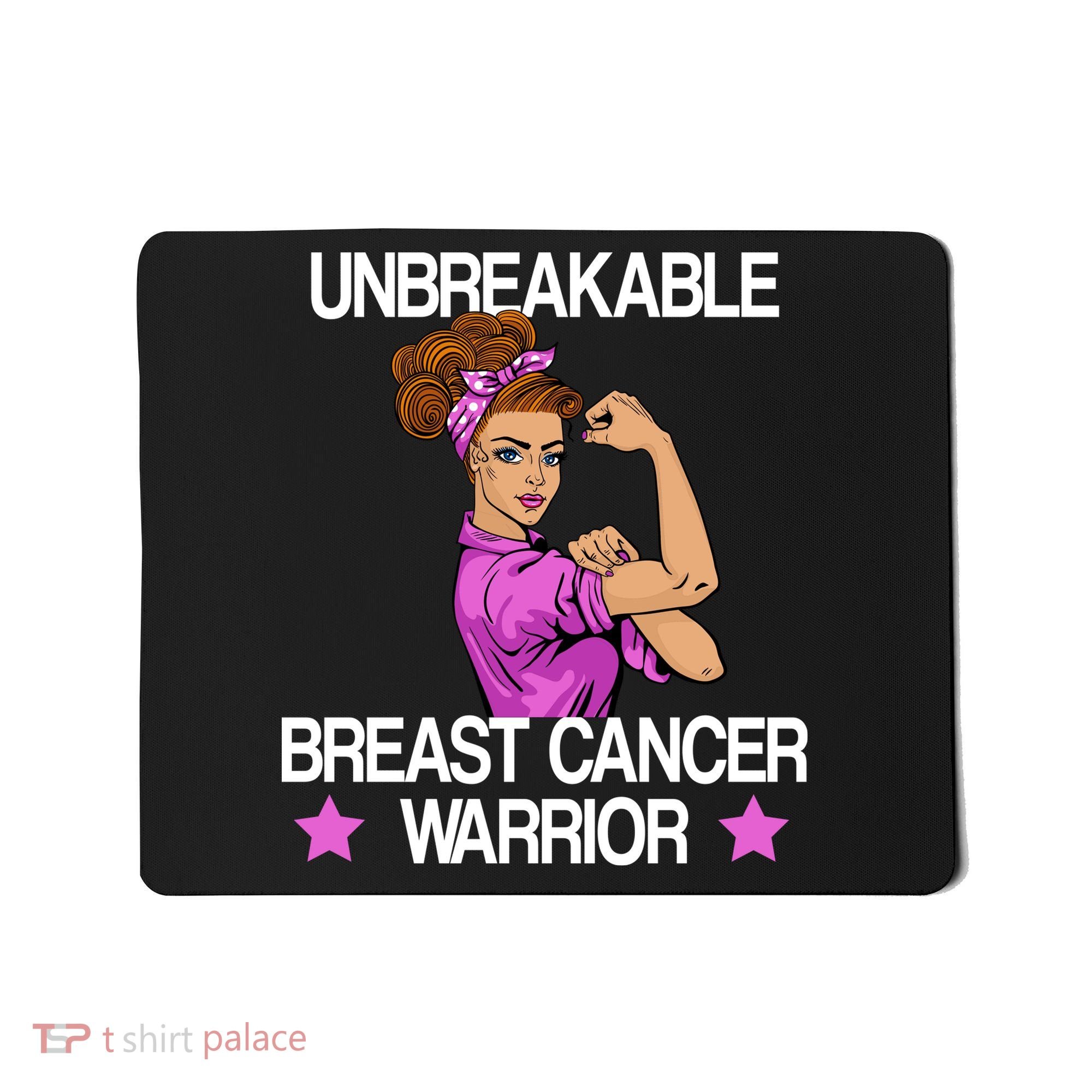 Unbreakable Breast Cancer Warrior Mousepad