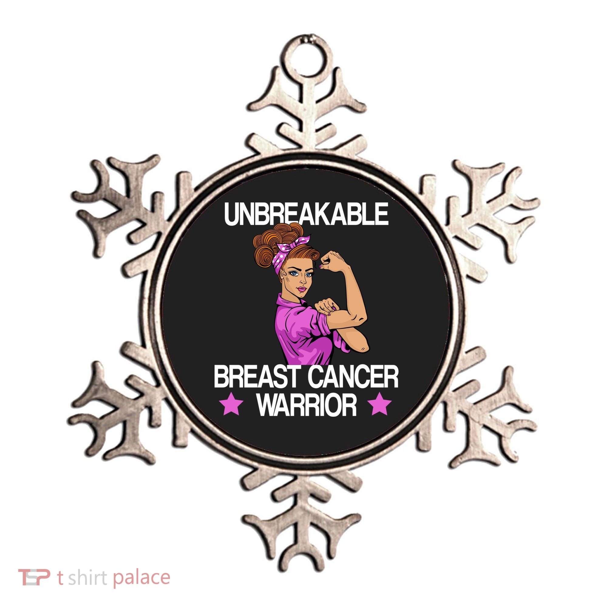 Unbreakable Breast Cancer Warrior Ornament