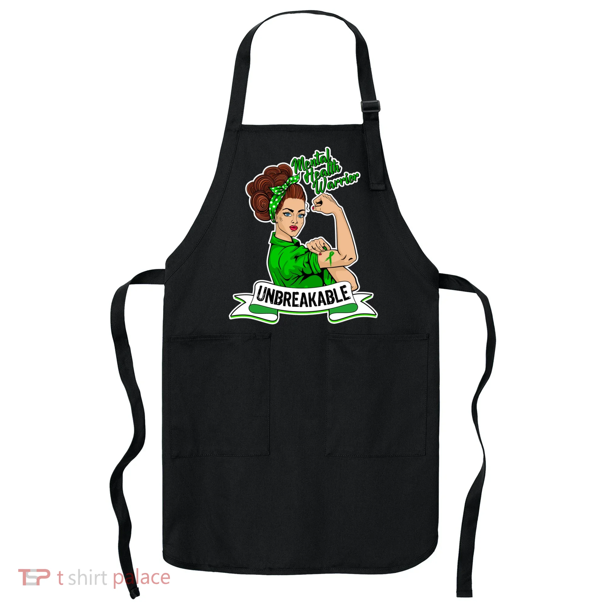 Unbreakable Mental Health Warrior Apron