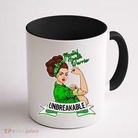 Unbreakable Mental Health Warrior Coffee Mug thumb 1
