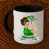Unbreakable Mental Health Warrior Coffee Mug thumb 2