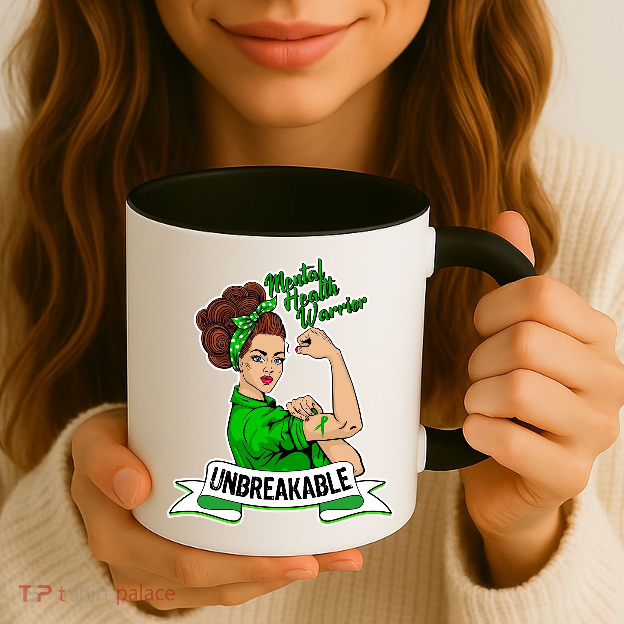 Unbreakable Mental Health Warrior Coffee Mug