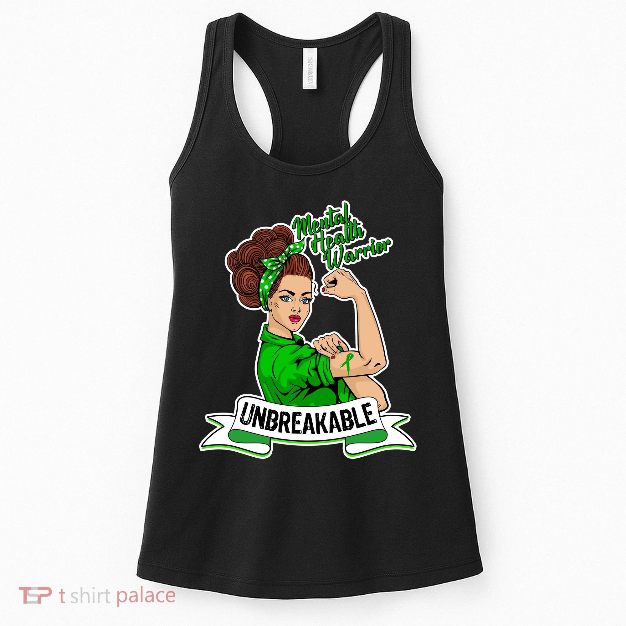 Unbreakable Mental Health Warrior Women's Tank Top