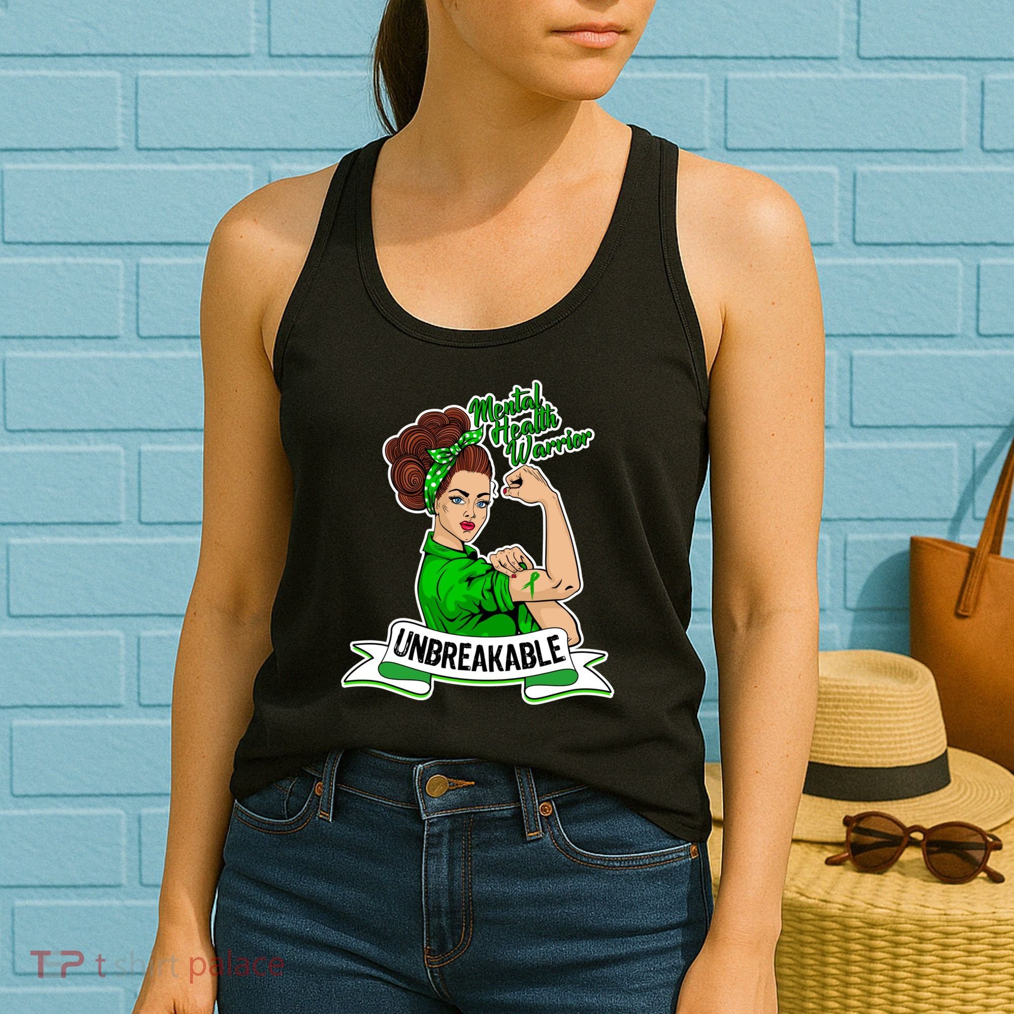 Unbreakable Mental Health Warrior Women's Tank Top