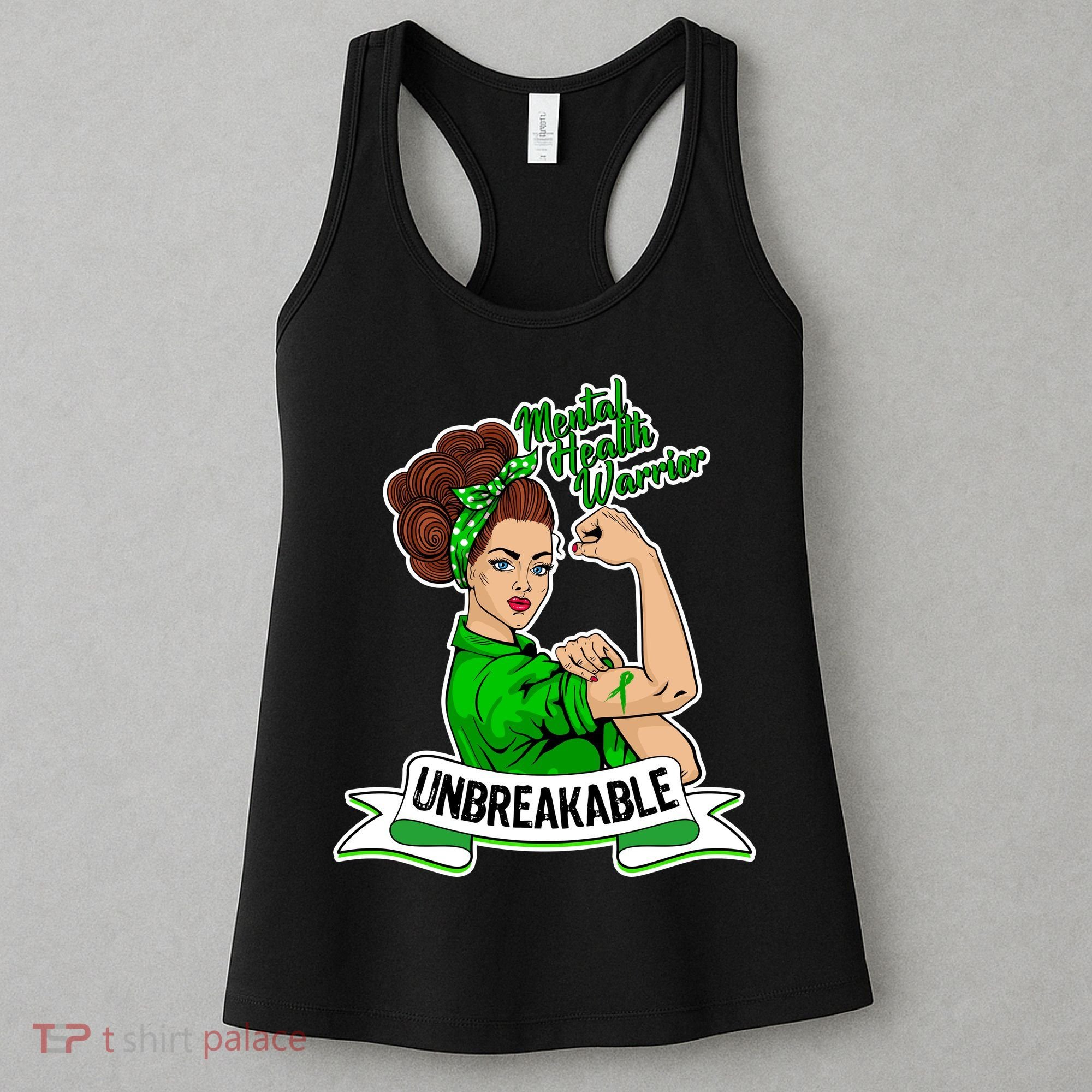 Unbreakable Mental Health Warrior Women's Tank Top