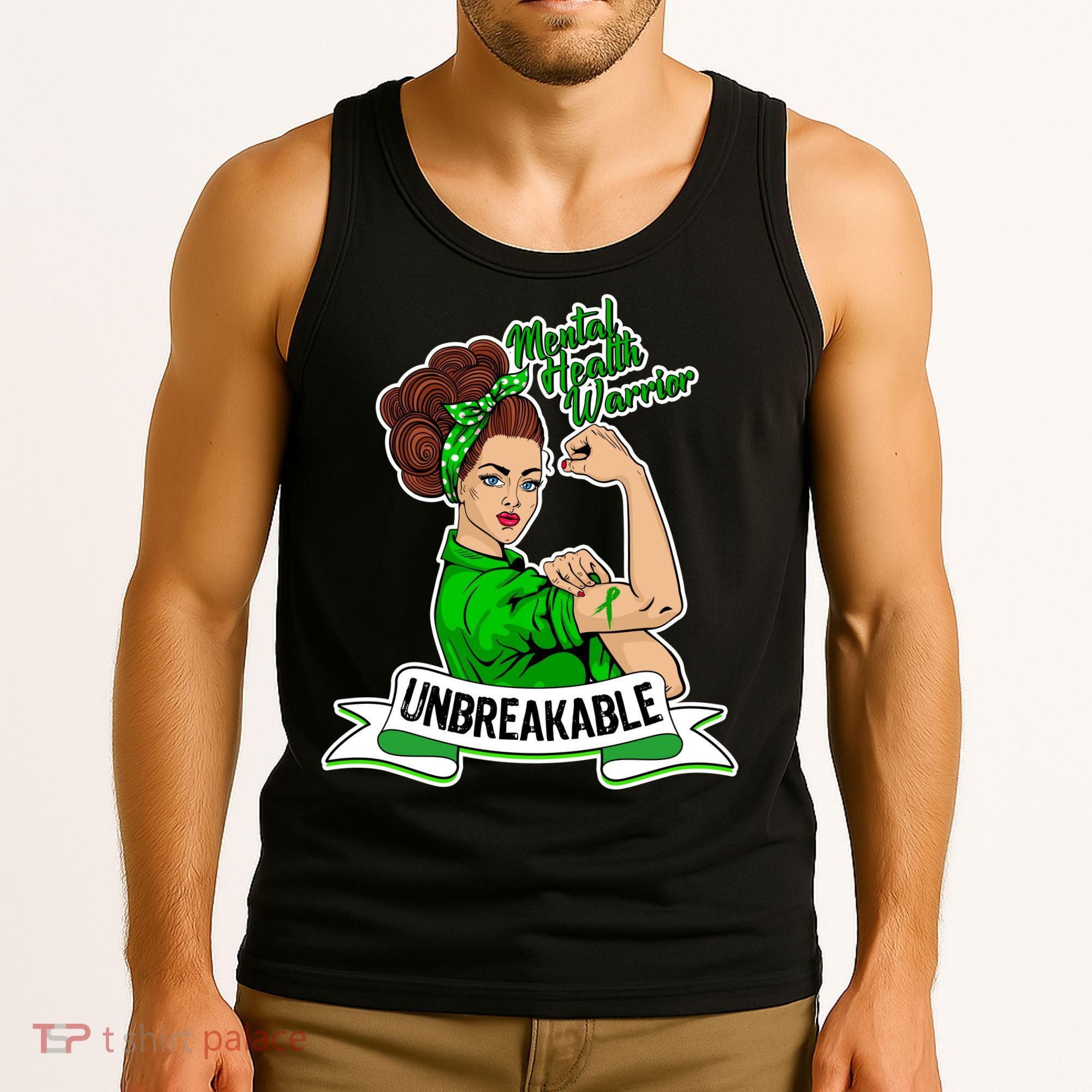Unbreakable Mental Health Warrior Tank Top
