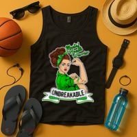 Unbreakable Mental Health Warrior Tank Top thumb 4