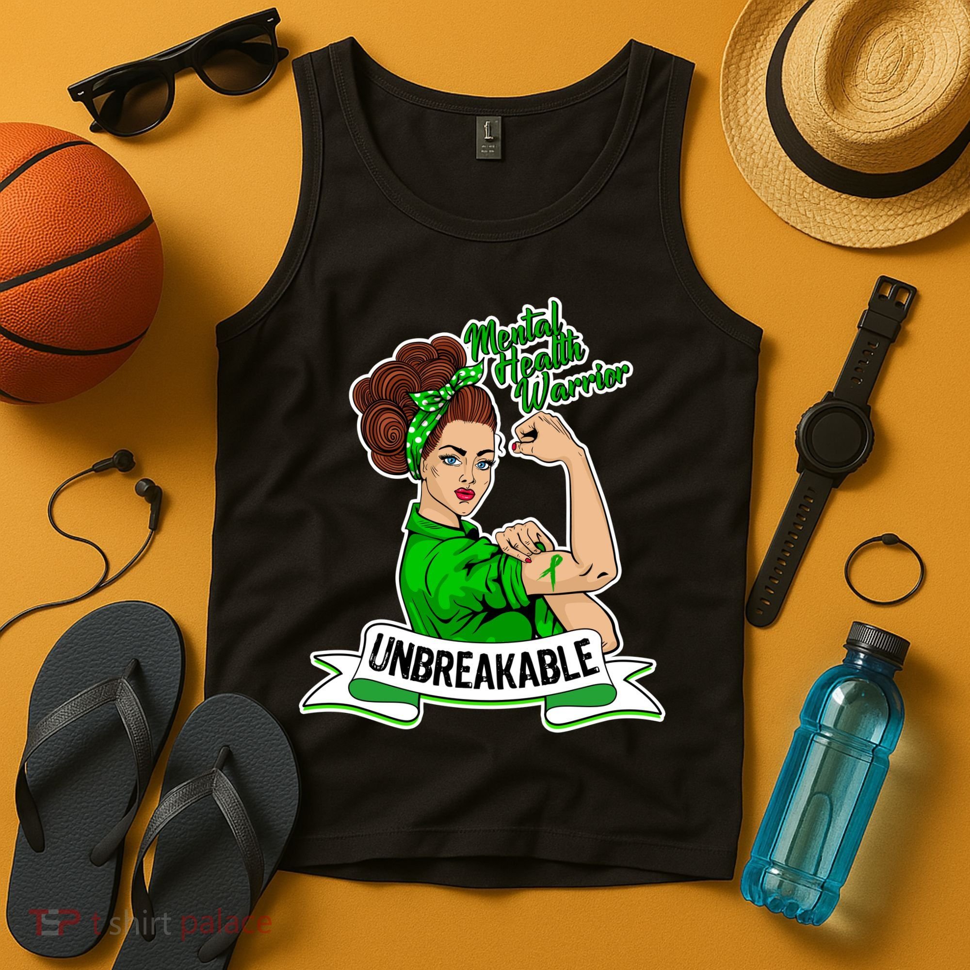 Unbreakable Mental Health Warrior Tank Top