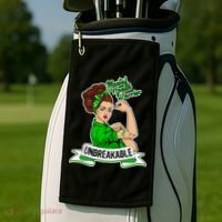 Unbreakable Mental Health Warrior Golf Towel thumb 2
