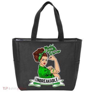 Unbreakable Mental Health Warrior Tote Bag