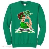 Unbreakable Mental Health Warrior Sweatshirt thumb 0