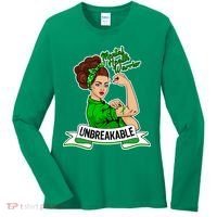 Unbreakable Mental Health Warrior Women's Long Sleeve Shirt thumb 0