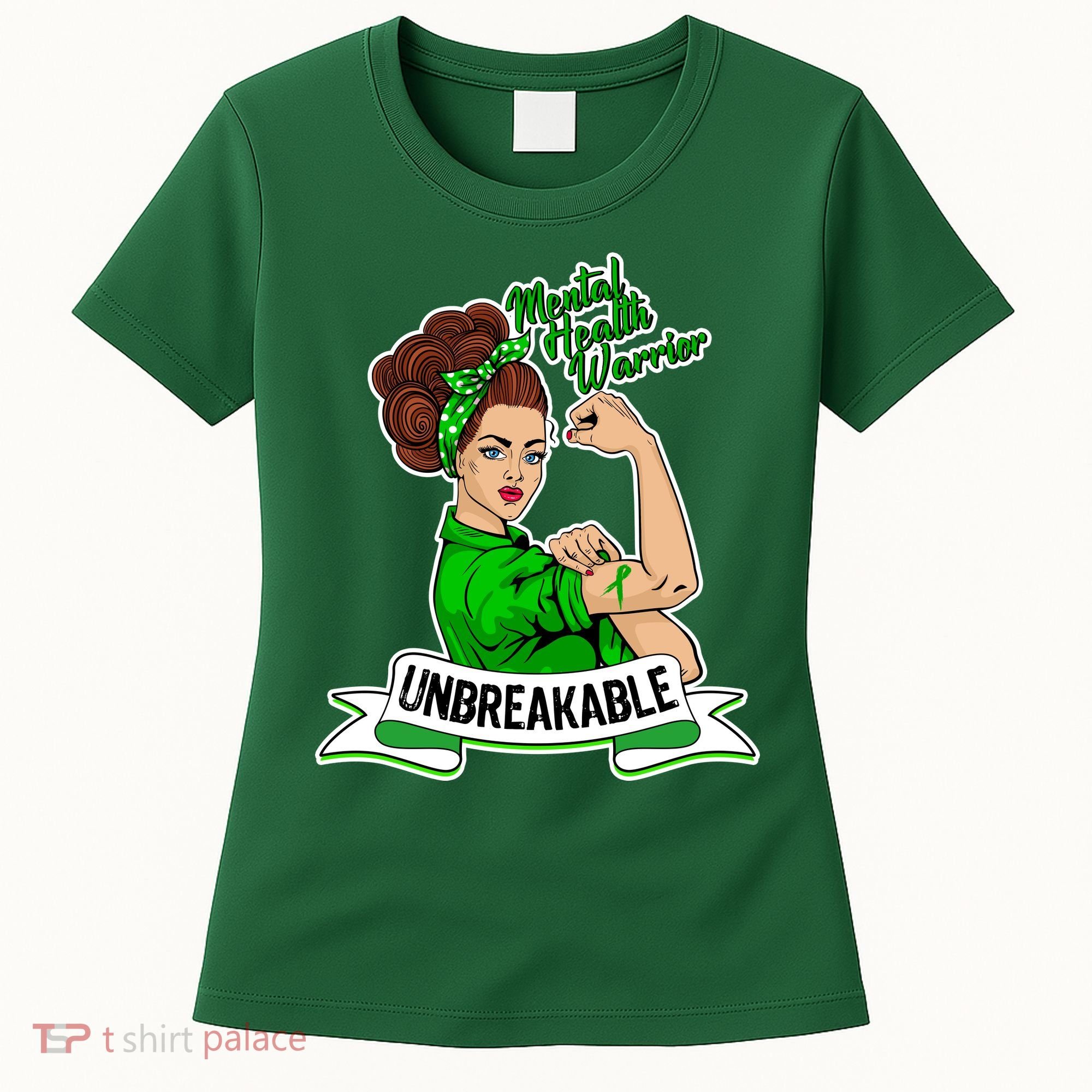 Unbreakable Mental Health Warrior Women's T-Shirt