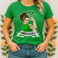 Unbreakable Mental Health Warrior Women's T-Shirt thumb 2