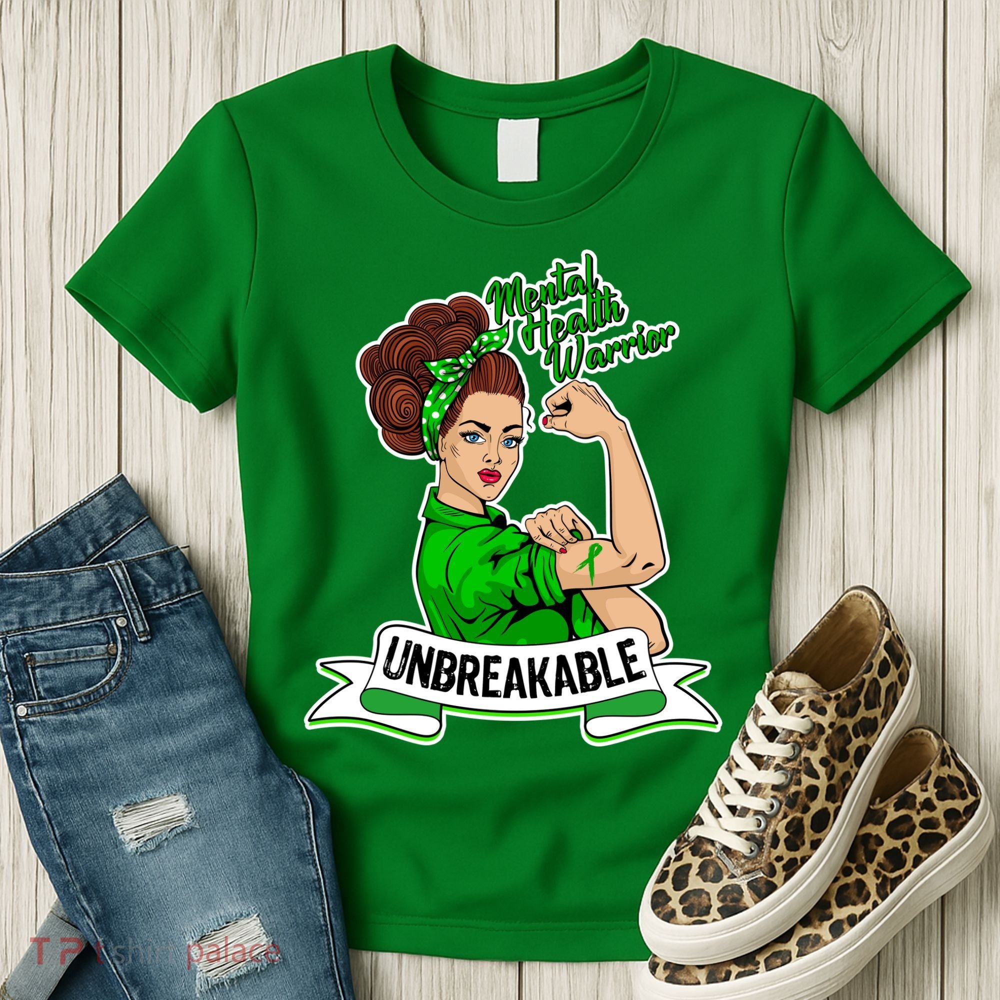 Unbreakable Mental Health Warrior Women's T-Shirt