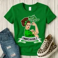Unbreakable Mental Health Warrior Women's T-Shirt thumb 3
