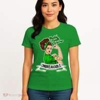 Unbreakable Mental Health Warrior Women's T-Shirt thumb 4