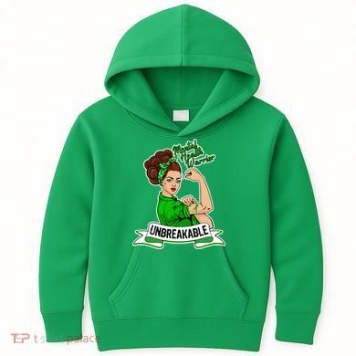 Unbreakable Mental Health Warrior Kids Hoodie