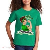 Unbreakable Mental Health Warrior Kids T-Shirt thumb 2