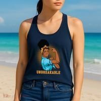 Unbreakable MS Warrior Women's Tank Top thumb 2