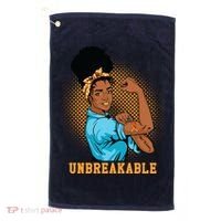 Unbreakable MS Warrior Golf Towel thumb 0