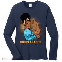 Unbreakable MS Warrior Women's Long Sleeve Shirt thumb 0