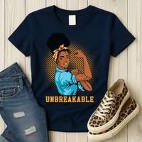 Unbreakable MS Warrior Women's T-Shirt thumb 3