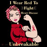 Unbreakable Wear Red To Fight Heart Disease Coffee Mug thumb 5