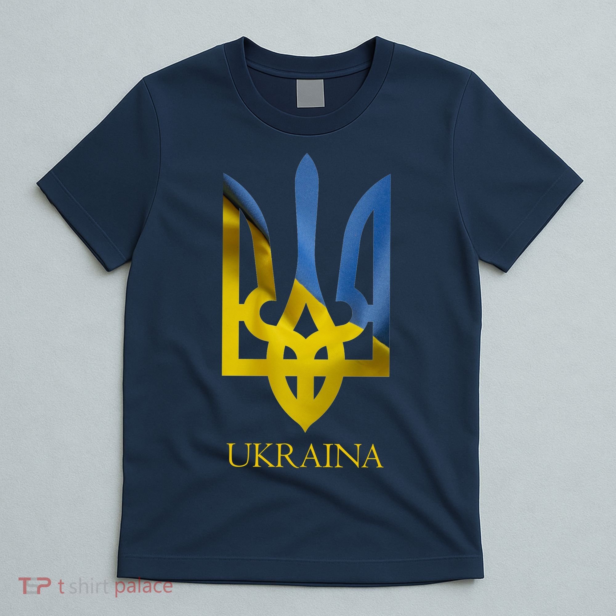Ukraine National Coat Of Arms Ukraina Ukrainian Trident T-Shirt