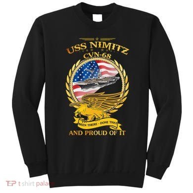 Uss Nimitz Cvn68 And Pound Off It Sweatshirt