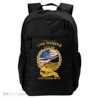 Uss Nimitz Cvn68 And Pound Off It Backpack thumb 0