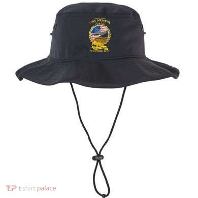 Uss Nimitz Cvn68 And Pound Off It Bucket Hat