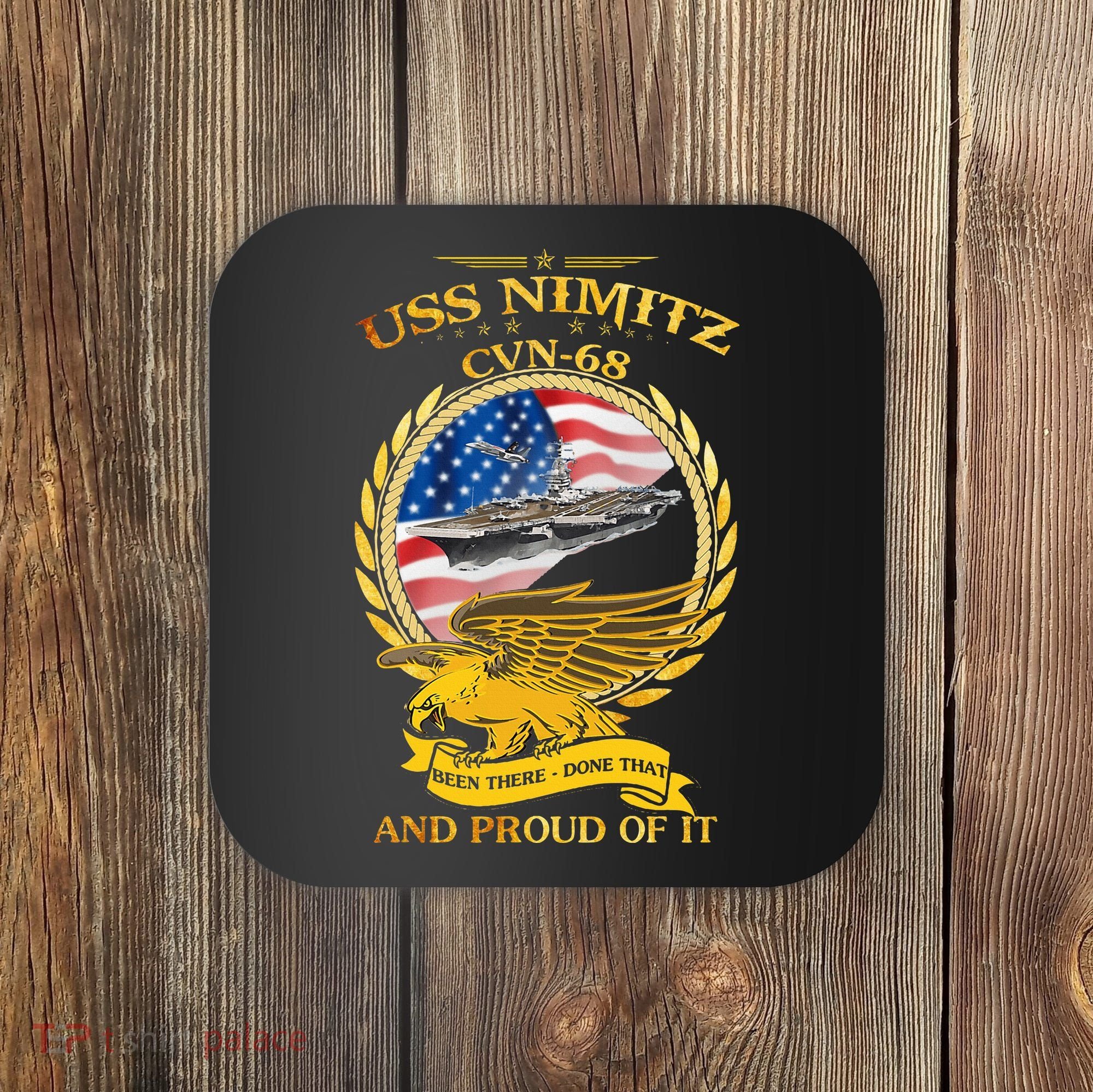 Uss Nimitz Cvn68 And Pound Off It Coaster