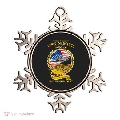 Uss Nimitz Cvn68 And Pound Off It Ornament