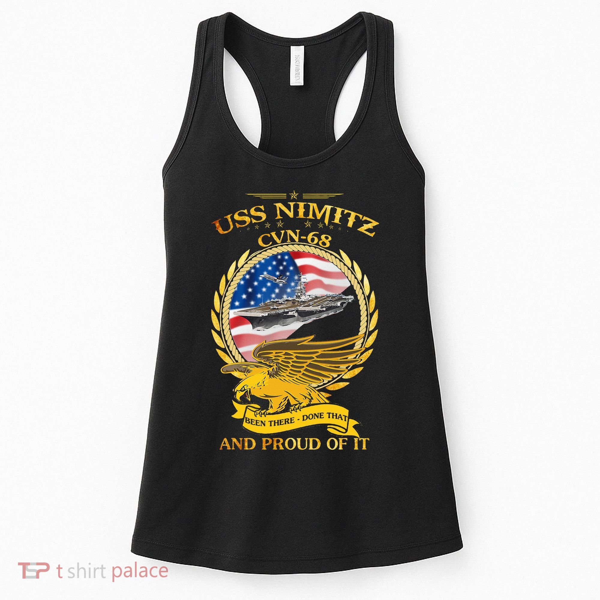 Uss Nimitz Cvn68 And Pound Off It Women's Tank Top