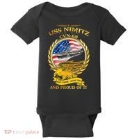 Uss Nimitz Cvn68 And Pound Off It Baby Bodysuit thumb 0