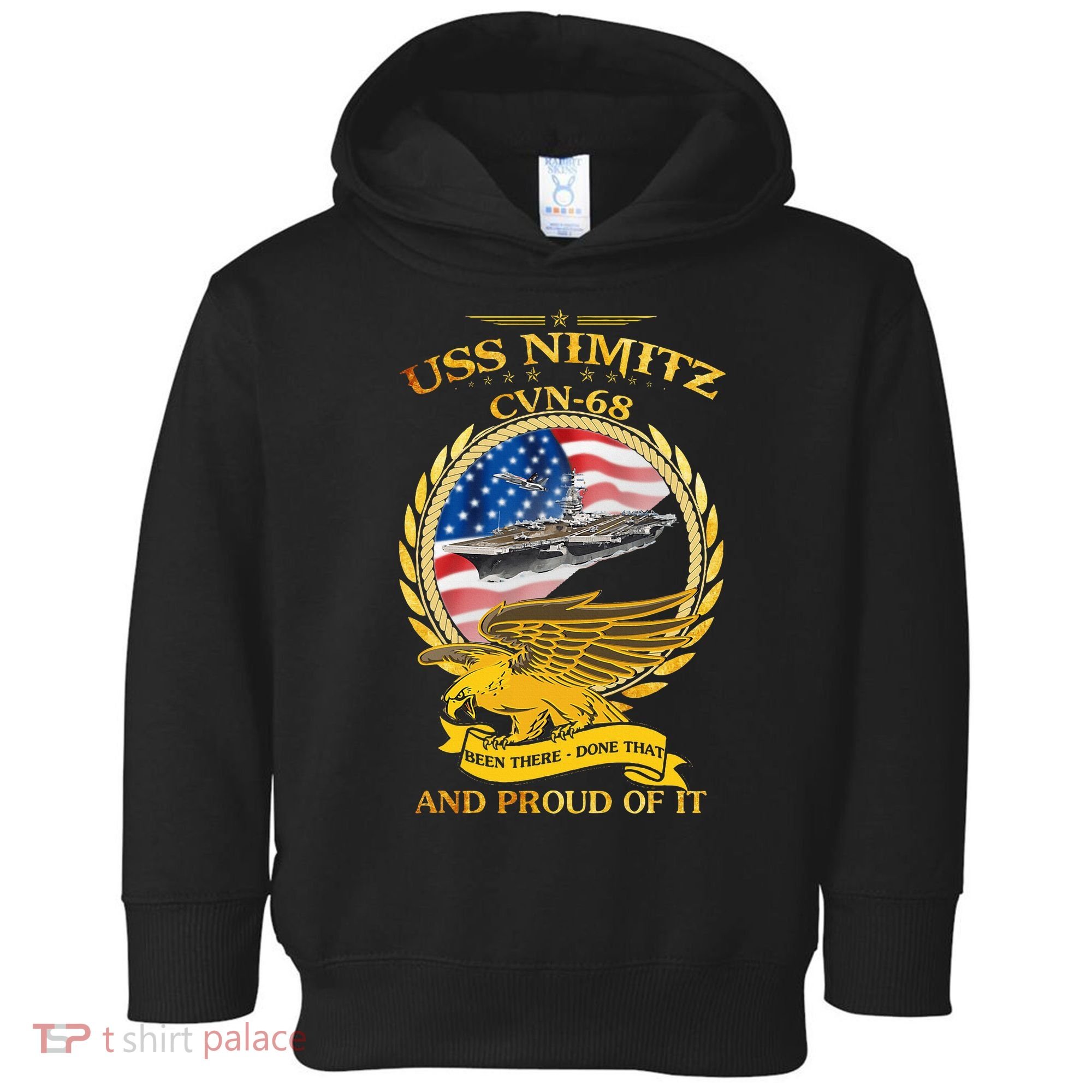 Uss Nimitz Cvn68 And Pound Off It Toddler Hoodie