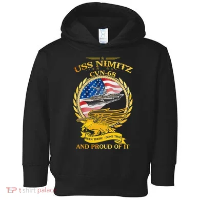 Uss Nimitz Cvn68 And Pound Off It Toddler Hoodie
